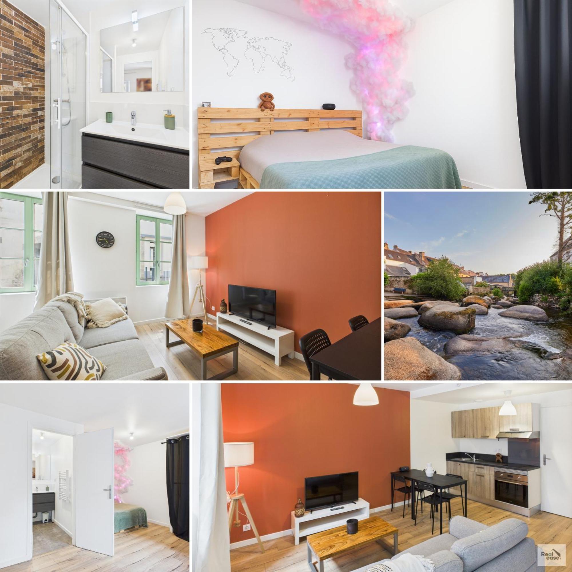 Logement De Caractere En Haute Ville De 奎恩佩勒 外观 照片